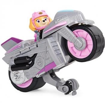 La Pat' Patrouille 6059253 - Vehículo de retroficción, 1 Figura Coleccionable de Moto Pups, de la Patrulla
