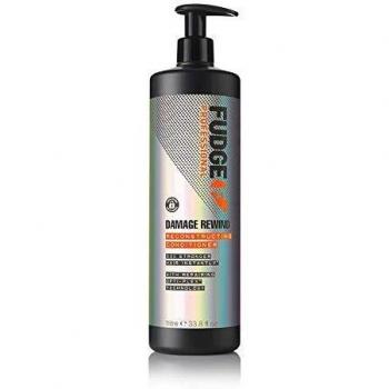 Fudge Professional Damage Rewind, acondicionador reparador del cabello, 90% cabello más fuerte al instante 1000 ml