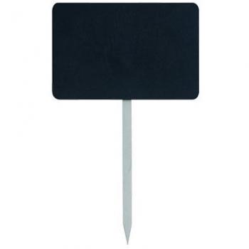 Herstera Garden 11502020 - Cartel pizarra, 20 x 12 x 25, color negro