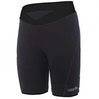 zerorh+ - Pista Wcm18, Pantalones Cortos para Mujer, Mujer, Ecd0657 R90Xl, Black/Reflex, X-Large