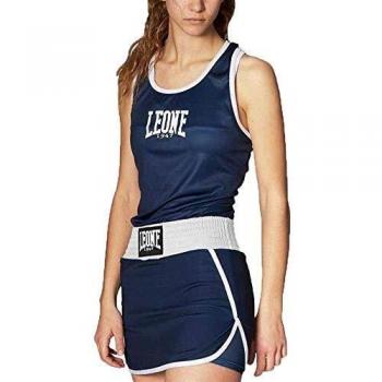 Leone 1947 Camiseta de Boxeo para Mujer, Azul, Camiseta de Boxeo para Mujer, AB283, Turquesa, M