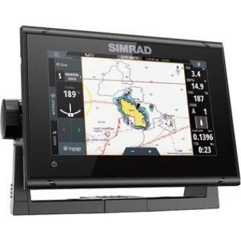 SIMRAD GO7 XSR - 7-inch Chartplotter with HDI Transducer and C-MAP Discover Chart Card