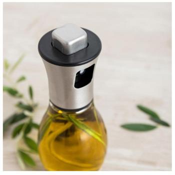 Aceitera Spray Quid Naturalia Transparente Vidrio 200 ml con Pulverizador