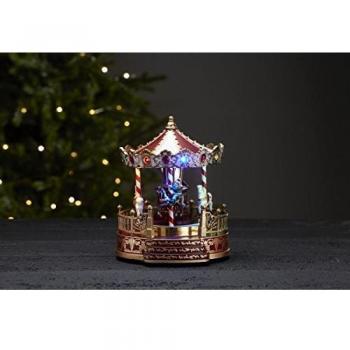 Lámpara LED decorativa móvil Kidsville con música y movimiento, 22 cm