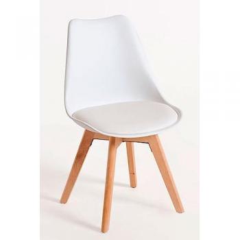 Pack 2 Sillas Synk Basic - Color Blanco - Ideal para Comedor