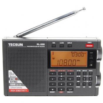 Radio multibanda Tecsun PL-330 con ETM, AM, FM y SSB