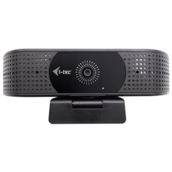 Cámara Web i-tec SOLOMON 500 4K PDAF con Autofocus, 8.29 MP, USB-C/A, Audio Dual