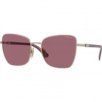 Vogue Vo4277sb col. 848/1a Woman Butterfly Gold Sunglasses, Yellow female, Size: 56 MM