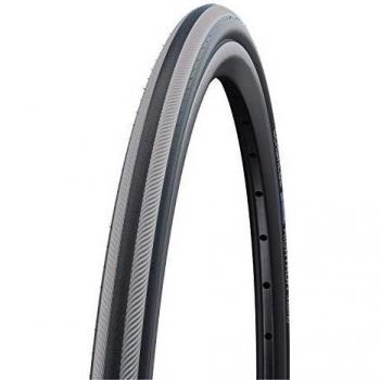 Schwalbe Fahrradreifen Rightrun K-Guard 23-559 B/Grs/B-SK Hs387 2grip Nmc 50epi Neumáticos para Bicicleta, Adultos Unisex, Gris, 26x7/8 Zoll