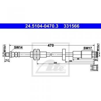 Schlauchleitung 24.5104-0470.3