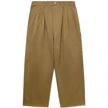 Junya Watanabe Men's Wide Leg Cotton Trousers in Beige | Size Medium | P023