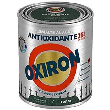 Titanlux Esmalte Antioxidante Titan Oxiron Al Agua Forja 750 Ml, 216 Verde Bronce