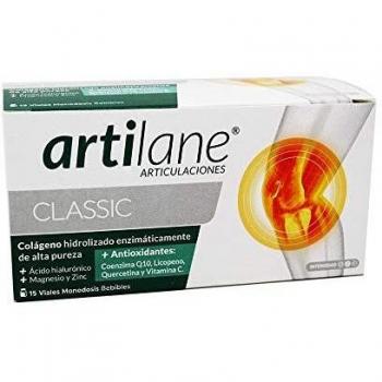 Artilane Classic 15 Monodose Vials - Joint Supplement with Collagen, Hyaluronic Acid, and Antioxidants