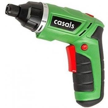 Casals VDSLI36K - Atornillador plegable con batería de litio de 3.6 V