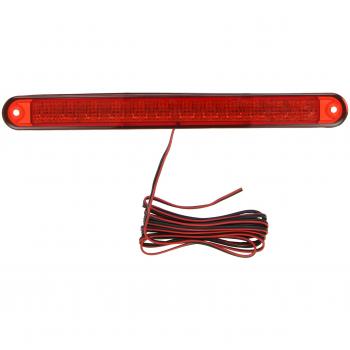 Luz de freno adicional LED Hella 2DA 959 071-537 - 12V - Montaje trasero - Color lente: rojo - Longitud de cable: 2500mm - Conexión: extremos de cable