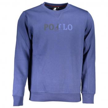 U.S. Polo Assn. Men's Grand Polo Chic Fleece Crew Neck Sweatshirt in Blue - XXL