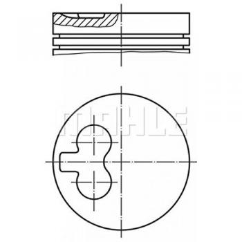 Mahle Original 029 82 00 pistón