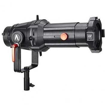 Aputure Spotlight Mount Set 19° y Paraguas Reflector Spotlight - Montura de proyector con ángulo de haz de 19 grados, diseño modular, compatible con accesorios Aputure, ideal para iluminación creativa y control del
