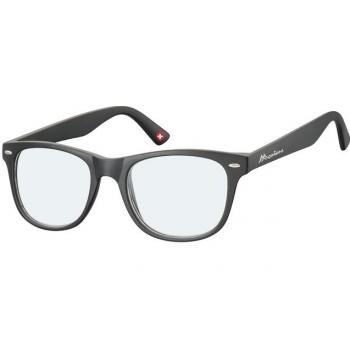 Montana Readers BLFBOX67 Men's Eyeglasses Black Size +1.00 - Blue Light Block Available