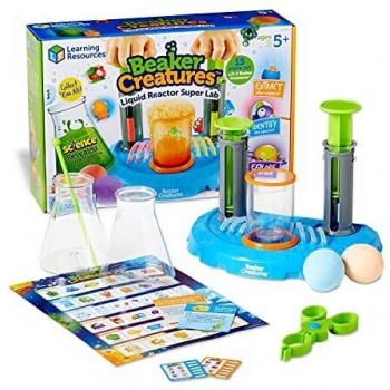 Learning Resources Lab Set de Laboratorio Beaker Creatures, Color