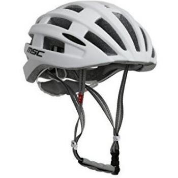 MSC Bikes HX109MLWH Casco, Blanco, M/L