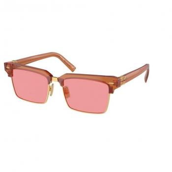 Miu Miu MU10ZS 15T1D0 Women's Sunglasses Brown Size 54