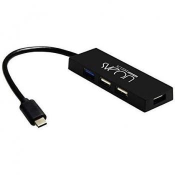 Sveon SCT334 - Hub USB Tipo C a Tipo A