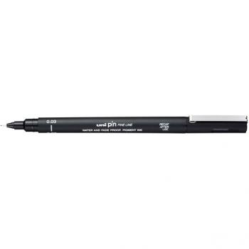 Uni-Ball Rotulador Permanente PIN003-200(S) Negro (12 Unidades)