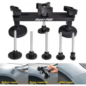 Super PDR Dent Puente Conjuntos de extractor Auto cuerpo Sin pintura Kits de Herramientas de Reparación de Eliminación de Dentadura