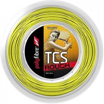 Cordaje de Tenis Polyfibre TCS Rough 200m - Amarillo Neón 1,3 mm