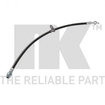 Latiguillo de freno NK 8545115 - manguera flexible para frenos, fabricado en material resistente a la presión, con conexiones roscadas, longitud específica para compatibilidad con modelos de vehículos determinados, cumple con normativas