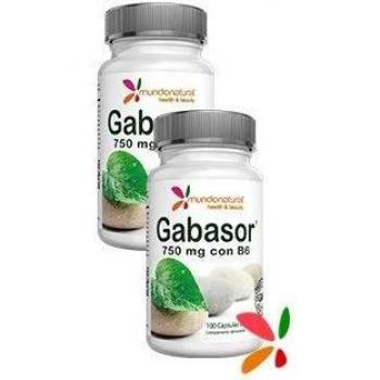 Gabasor 100 cápsulas de Mundonatural