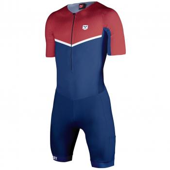 TAYMORY Nero Top Larga Distancia, Hombre, Azul, S