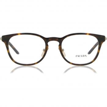 Prada PR 12ZVD Asian Fit 2AU1O1 Armazones para Mujer Tortoiseshell, Lentes Recetadas, Gafas Recetadas, Ajuste Asiático, Careyshell