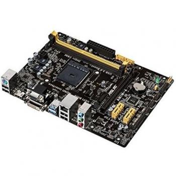 Asus AM1M-A - Placa Base con Socket AM1, DDR3x2 1600MHz, Capacidad de 32GB, HDMI, mATX