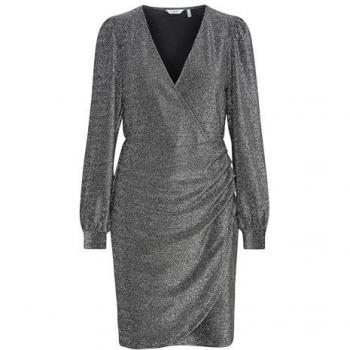 b.young Acha Women's Jersey Dress - Silver Mix