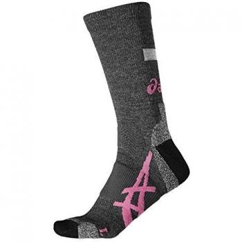 ASICS - Calcetines de Deporte - Dark Grey/camelion Rose