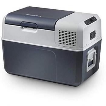 Mobicool FR40 Nevera y congelador de compresor portátil, 38 l, con una capacidad de refrigeración de +10°C a -10°C para coche, camión, barco y autocaravana