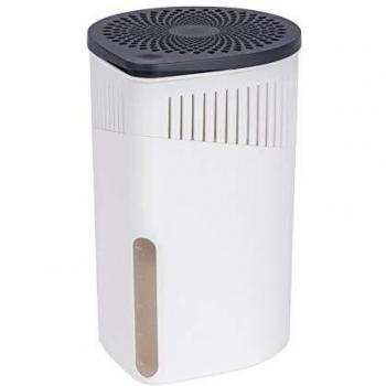 Wenko Raumentfeuchter Drop weiß 1000 g - Luftentfeuchter Fassungsvermögen: 1,6 l, 15 x 23 x 15 cm, weiß