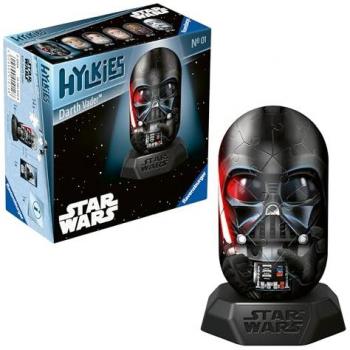 Puzzle 3D Ravensburger Star Wars Darth Vader Hylkies, 54 piezas, color negro, talla única