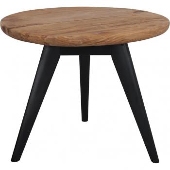 Mesa Auxiliar Nelson - Madera Natural y Diseño Contemporáneo