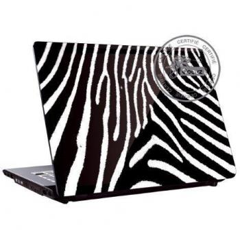 Sticker Coovz de personnalisation Netbook PC 11,6 Zèbre