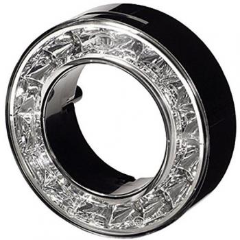 Piloto trasero LED HELLA 2SB 009 362-021 - Derecho/Izquierdo - Conexión de tornillo - Color lente: Blanco/Transparente - Cable: 250mm - Conector: AMP
