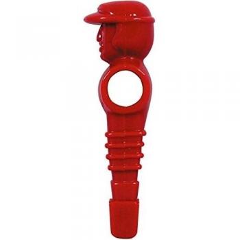 MUNECO SOLIDO FUTBOLIN ROJO