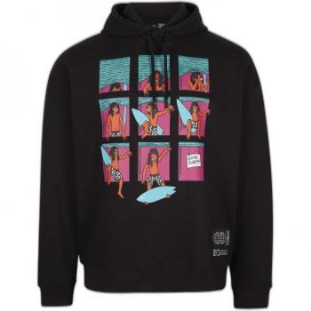 O'Neill Progressive Black Out Hoodie Sweatshirt for Men, XL/XXL