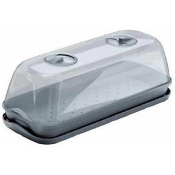 Invernadero Prosperplast RESPANA TABLE MULTIUSO con Tapa de Policarbonato - 515x196x185 cm - Antracita