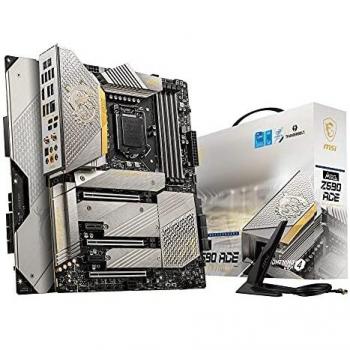 MSI MEG Z590 ACE GOLD EDITION - Placa base ATX Intel 11ª generación, LGA 1200, Mystic Light, 16+2+1 fase 90A SPS, DDR4-Boost