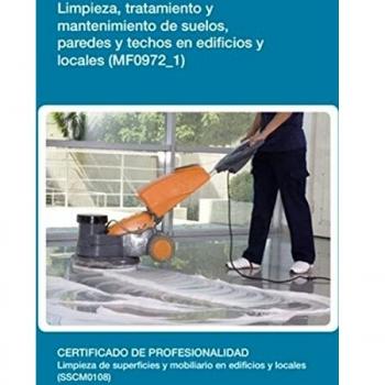 Limpieza, tratamiento y mantenimiento de suelos, paredes y techos en edificios y locales