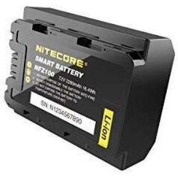 Batería Inteligente Nitecore NFZ100 2280mAh para Sony a9, a7 III y a7R III