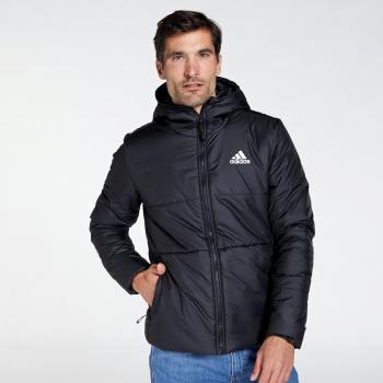 Sudadera con Capucha Acolchada Adidas para Hombre en Color Negro, Talla XL